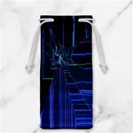 Screen Glitch Broken  Crack  Fracture  Glass Pattern Jewelry Bag