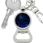 Screen Glitch Broken  Crack  Fracture  Glass Pattern Bottle Opener Key Chain