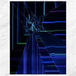 Screen Glitch Broken  Crack  Fracture  Glass Pattern Canvas 18  x 24 