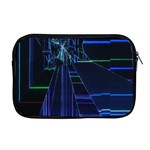 Screen Glitch Broken  Crack  Fracture  Glass Pattern Apple MacBook Pro 17  Zipper Case