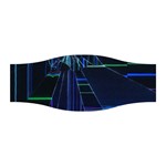 Screen Glitch Broken  Crack  Fracture  Glass Pattern Stretchable Headband