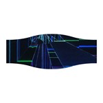 Screen Glitch Broken  Crack  Fracture  Glass Pattern Stretchable Headband