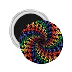 Deadhead Bears Band  Colorsdead Head Grateful Dead Pattern 2.25  Magnets