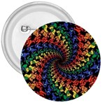 Deadhead Bears Band  Colorsdead Head Grateful Dead Pattern 3  Buttons