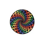 Deadhead Bears Band  Colorsdead Head Grateful Dead Pattern Hat Clip Ball Marker