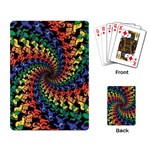 Deadhead Bears Band  Colorsdead Head Grateful Dead Pattern Playing Cards Single Design (Rectangle)