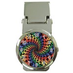 Deadhead Bears Band  Colorsdead Head Grateful Dead Pattern Money Clip Watches