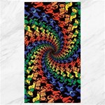 Deadhead Bears Band  Colorsdead Head Grateful Dead Pattern Canvas 40  x 72 