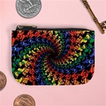 Deadhead Bears Band  Colorsdead Head Grateful Dead Pattern Mini Coin Purse