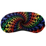 Deadhead Bears Band  Colorsdead Head Grateful Dead Pattern Sleeping Mask