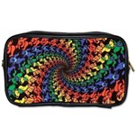 Deadhead Bears Band  Colorsdead Head Grateful Dead Pattern Toiletries Bag (Two Sides)