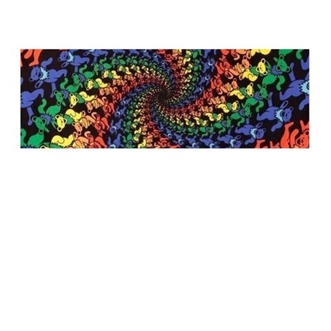 Deadhead Bears Band  Colorsdead Head Grateful Dead Pattern Memory Card Reader (Stick) from ArtsNow.com Front