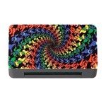 Deadhead Bears Band  Colorsdead Head Grateful Dead Pattern Memory Card Reader with CF