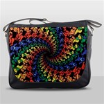 Deadhead Bears Band  Colorsdead Head Grateful Dead Pattern Messenger Bag