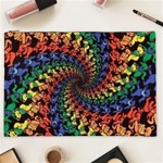 Deadhead Bears Band  Colorsdead Head Grateful Dead Pattern Cosmetic Bag (XXL)