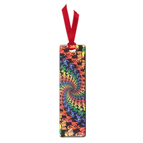 Deadhead Bears Band  Colorsdead Head Grateful Dead Pattern Small Book Marks from ArtsNow.com Front