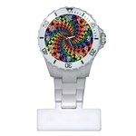 Deadhead Bears Band  Colorsdead Head Grateful Dead Pattern Plastic Nurses Watch