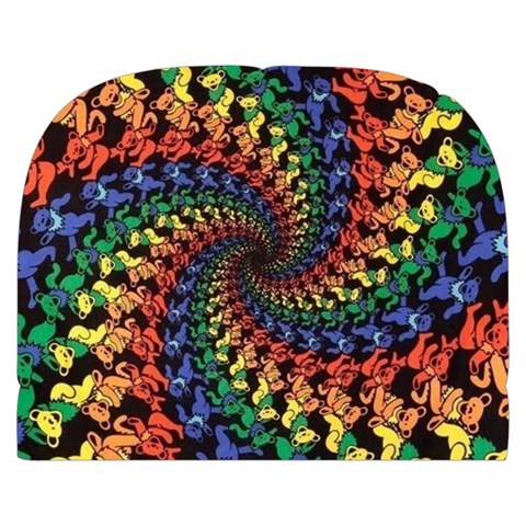 Deadhead Bears Band  Colorsdead Head Grateful Dead Pattern Make Up Case (Small) from ArtsNow.com Front