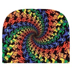 Deadhead Bears Band  Colorsdead Head Grateful Dead Pattern Make Up Case (Small) from ArtsNow.com Back