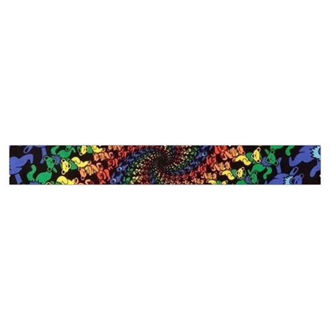 Deadhead Bears Band  Colorsdead Head Grateful Dead Pattern Make Up Case (Small) from ArtsNow.com Zipper Tape Back