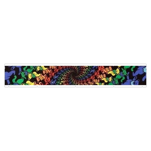 Deadhead Bears Band  Colorsdead Head Grateful Dead Pattern Make Up Case (Medium) from ArtsNow.com Zipper Front