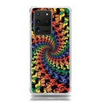 Deadhead Bears Band  Colorsdead Head Grateful Dead Pattern Samsung Galaxy S20 Ultra 6.9 Inch TPU UV Case