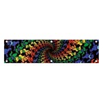 Deadhead Bears Band  Colorsdead Head Grateful Dead Pattern Banner and Sign 4  x 1 