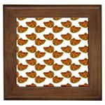 Biscuits Photo Motif Pattern Framed Tile