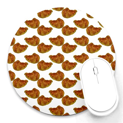 Biscuits Photo Motif Pattern Round Mousepad from ArtsNow.com Front