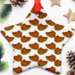 Biscuits Photo Motif Pattern Ornament (Star)