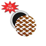 Biscuits Photo Motif Pattern 1.75  Magnets (10 pack) 