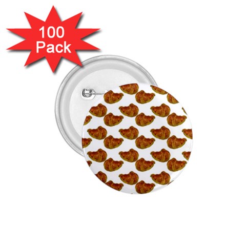 Biscuits Photo Motif Pattern 1.75  Buttons (100 pack)  from ArtsNow.com Front