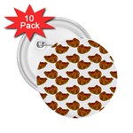 Biscuits Photo Motif Pattern 2.25  Buttons (10 pack) 