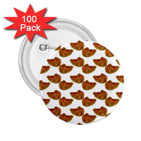 Biscuits Photo Motif Pattern 2.25  Buttons (100 pack)  from ArtsNow.com Front