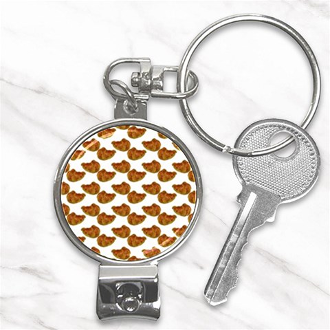 Biscuits Photo Motif Pattern Nail Clippers Key Chain from ArtsNow.com Front