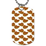 Biscuits Photo Motif Pattern Dog Tag (One Side)