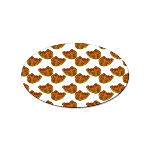Biscuits Photo Motif Pattern Sticker Oval (100 pack) from ArtsNow.com Front