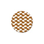 Biscuits Photo Motif Pattern Golf Ball Marker