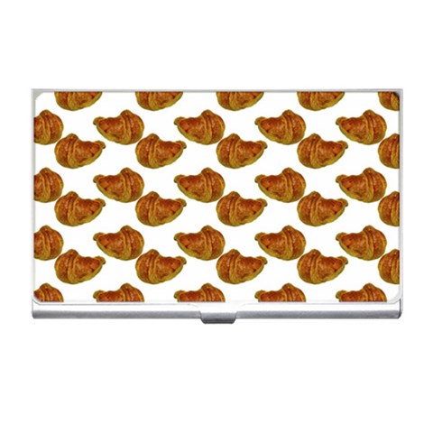 Biscuits Photo Motif Pattern Business Card Holder from ArtsNow.com Front