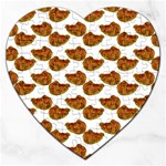 Biscuits Photo Motif Pattern Jigsaw Puzzle (Heart)