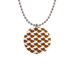 Biscuits Photo Motif Pattern 1  Button Necklace