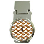 Biscuits Photo Motif Pattern Money Clip Watches