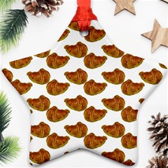 Biscuits Photo Motif Pattern Star Ornament (Two Sides) from ArtsNow.com Back