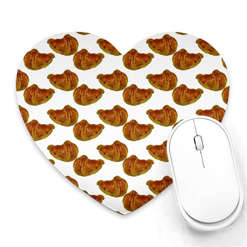 Biscuits Photo Motif Pattern Heart Mousepad from ArtsNow.com Front