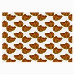 Biscuits Photo Motif Pattern Large Glasses Cloth (2 Sides)
