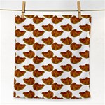 Biscuits Photo Motif Pattern Face Towel