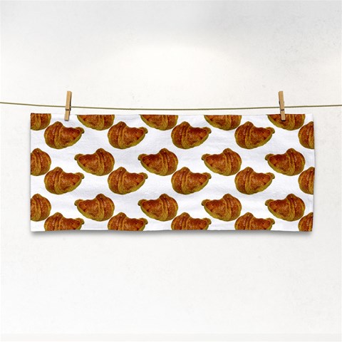 Biscuits Photo Motif Pattern Hand Towel from ArtsNow.com Front