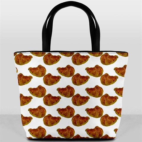 Biscuits Photo Motif Pattern Bucket Bag from ArtsNow.com Front