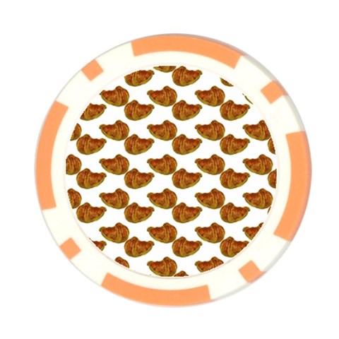 Biscuits Photo Motif Pattern Poker Chip Card Guard (10 pack) from ArtsNow.com Front