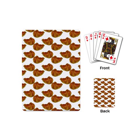 Biscuits Photo Motif Pattern Playing Cards Single Design (Mini) from ArtsNow.com Back